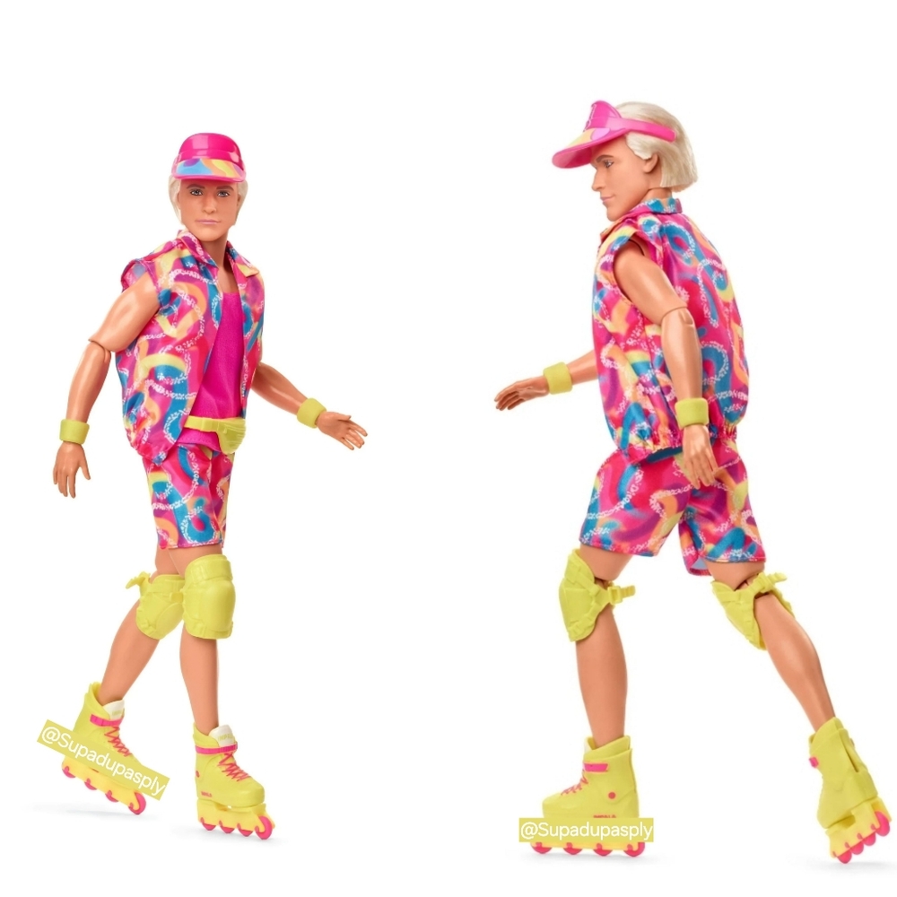 Barbie The Movie Collectible Ken Doll in Inline Skating Outfit NIB